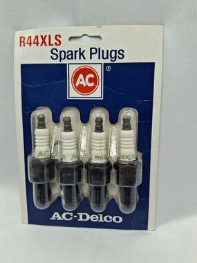 4 Pack Genuine GM ACDelco Spark Plugs R44XLS, Made in USA